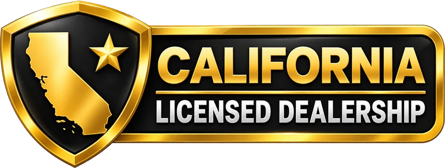 California licensed dealership